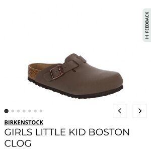 New Birkenstock Boston Kids BS Mocca size 32/ U.S 1/1.5